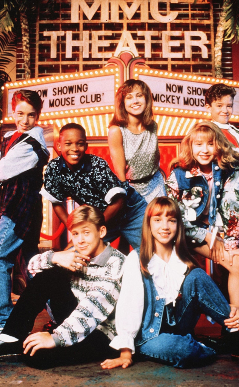 Britney Spears, Ryan Gosling, Christina Aguilera, Justin Timberlake, Mickey Mouse Club, 1993