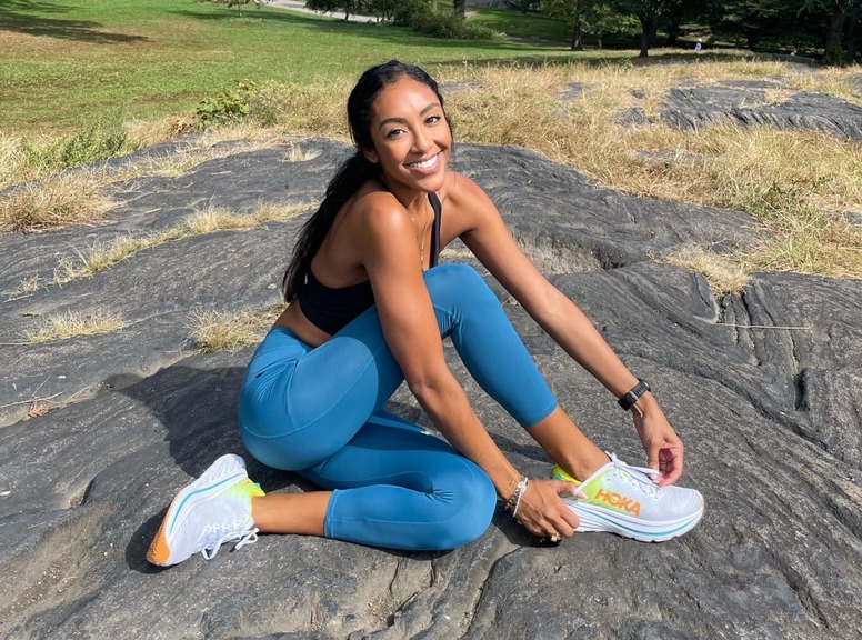 Tayshia Adams, NYC Marathon 2021