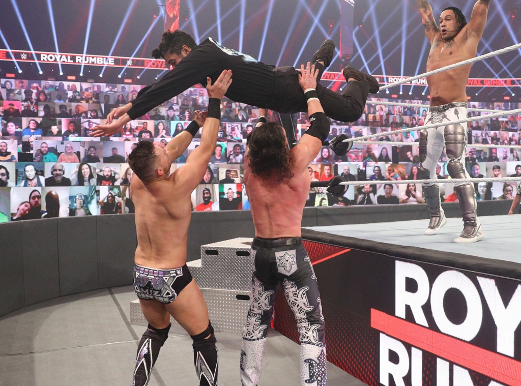 The Miz Sounds Off on Bad Bunny After WWE Royal Rumble Face-Off - E! Online