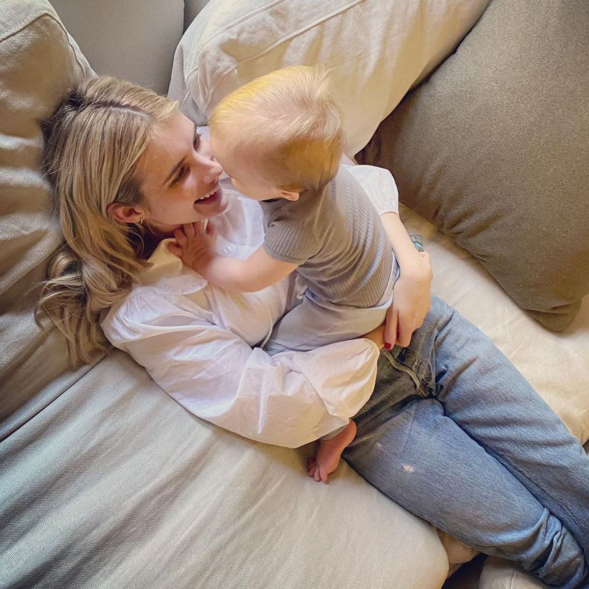 Emma Roberts Shares Glimpse Inside Son Rhodes’ First Birthday