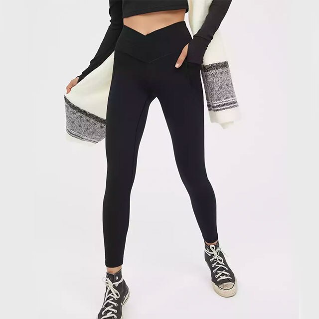 Buy OFFLINE By Aerie Real Me High Waisted Crossover Flare Legging online | American  Eagle Outfitters