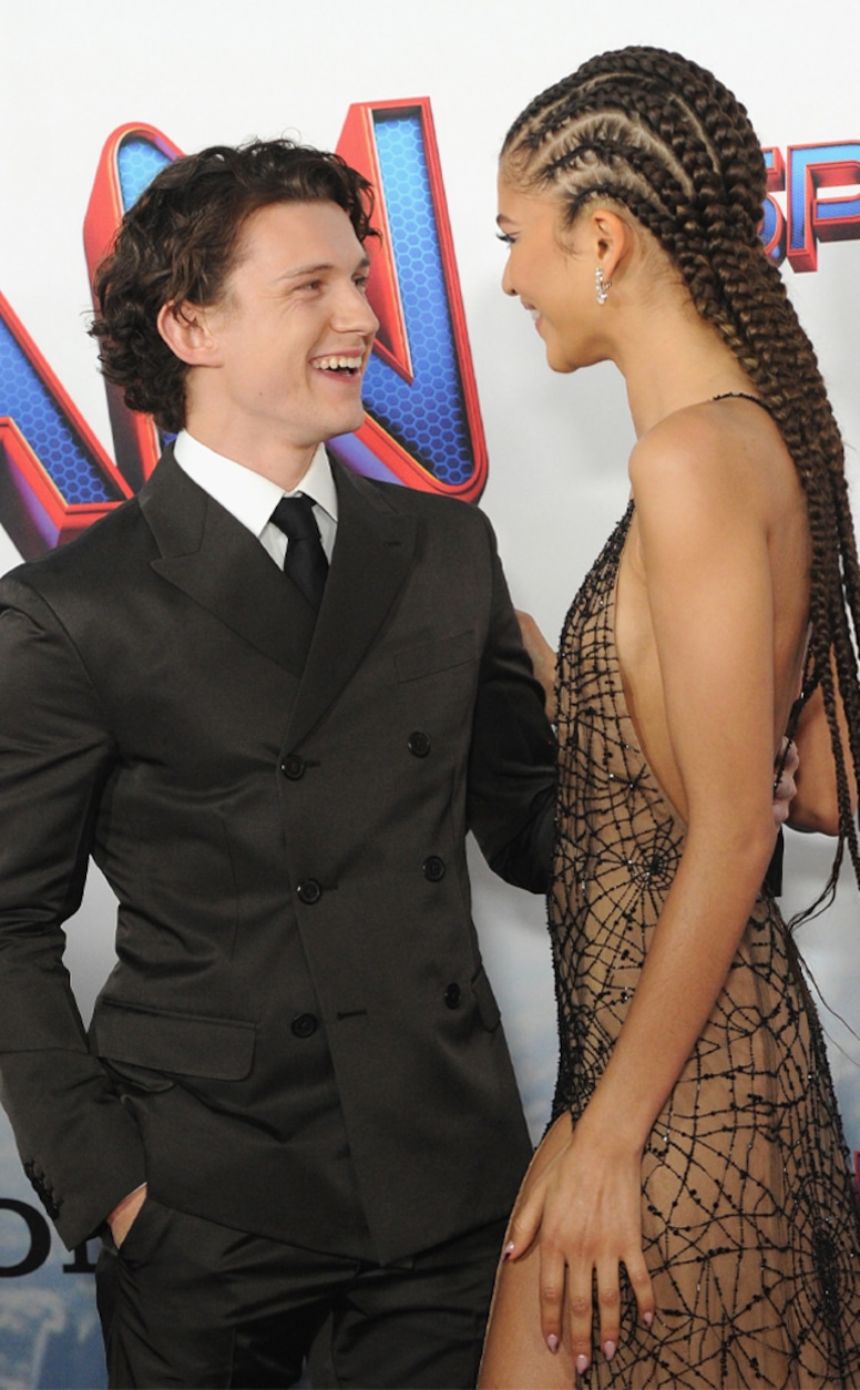 Zendaya, Tom Holland, Spiderman No Way Home Premiere