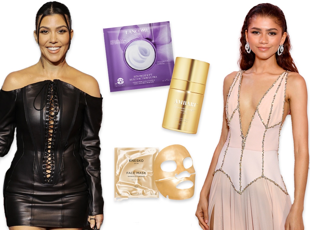 E-Comm: Celebrity Skincare Masks, Kourtney Kardashian, Zendaya