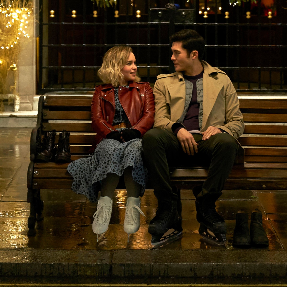 Last Christmas, Henry Golding, Emilia Clark