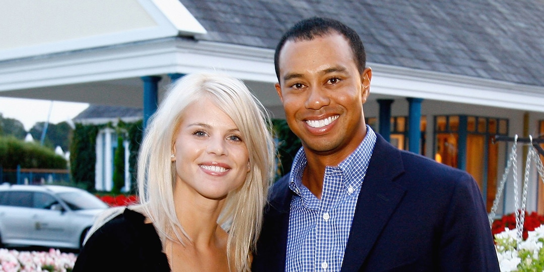 Tiger Woods Hugs Ex-Wife Elin Nordegren at Son Charlie's Golf Event