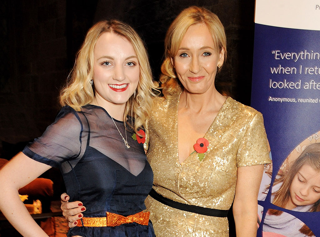 Evanna Lynch, JK Rowling