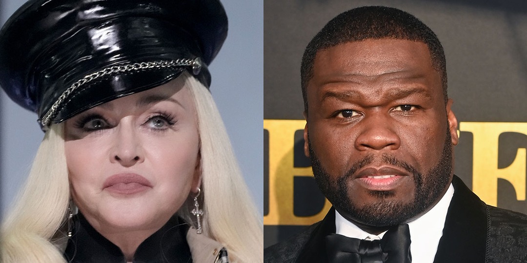 Madonna Calls Out 50 Cent for Talking “Smack” About Her Lingerie Shoot – E! Online