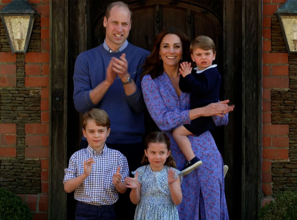 Prince William, Duke of Cambridge, Catherine Duchess, Prince George, Prince Charlotte 