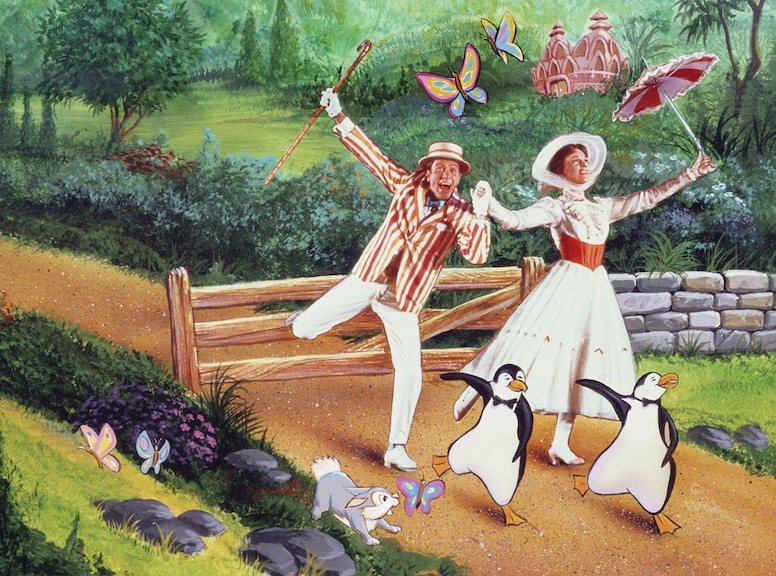 Dick Van Dyke, Julie Andrews, Mary Poppins