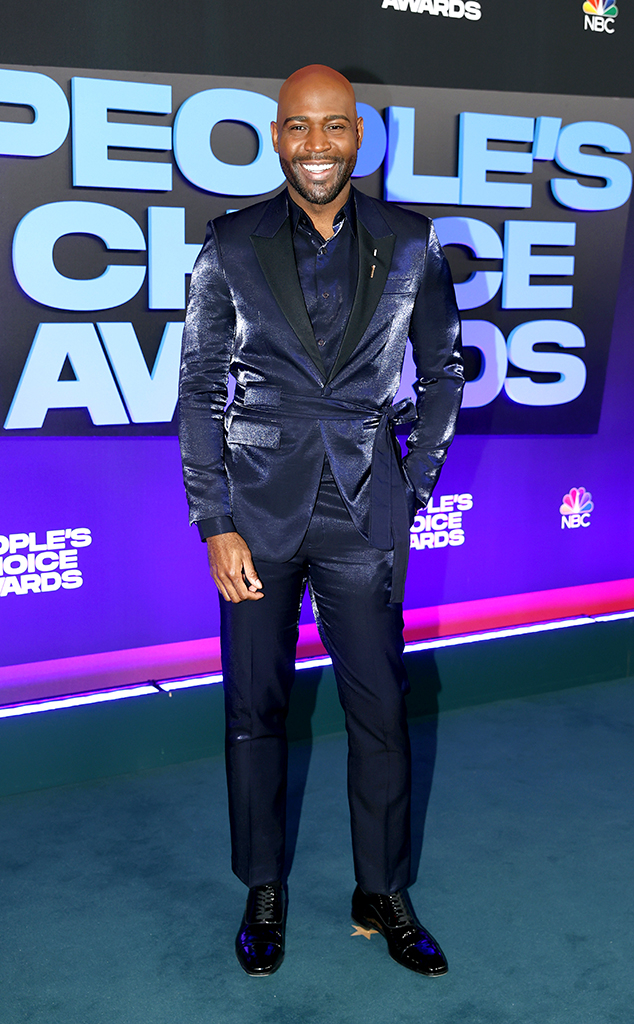 Karamo Brown, 2021 People's Choice Awards, Arrivals, Red Carpet Fashion