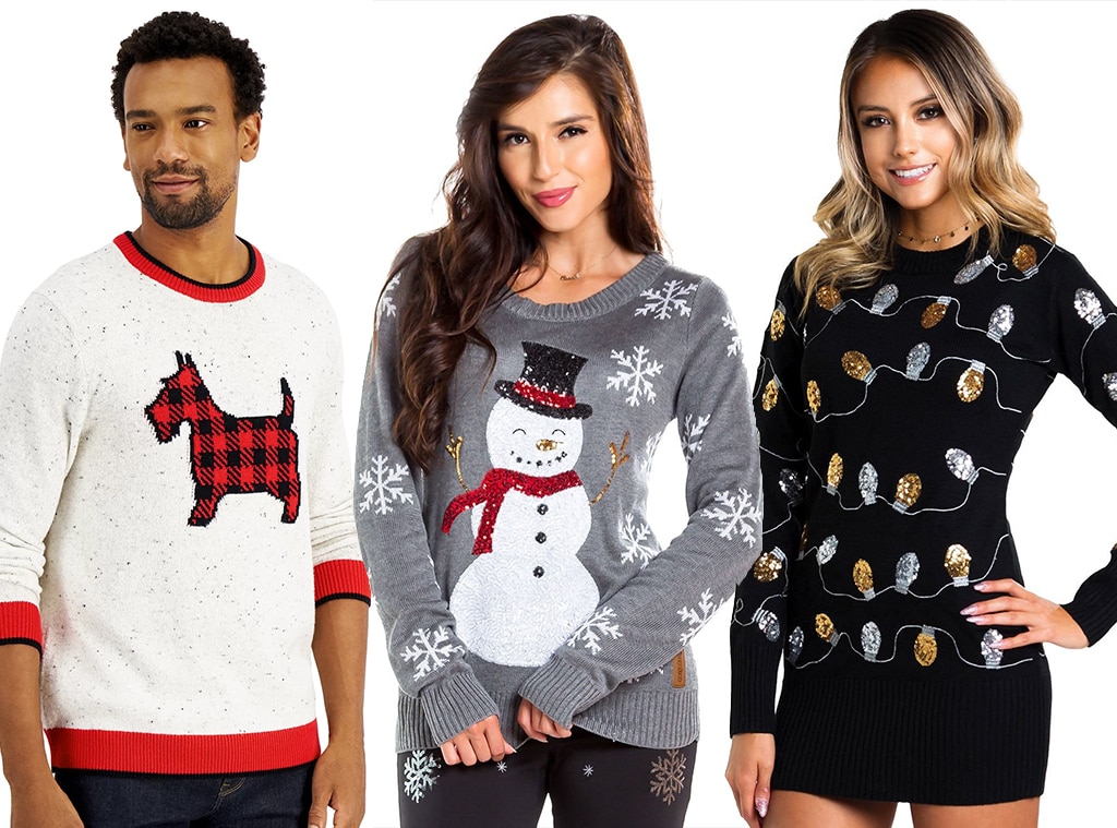 Christmas tops and clearance sweaters