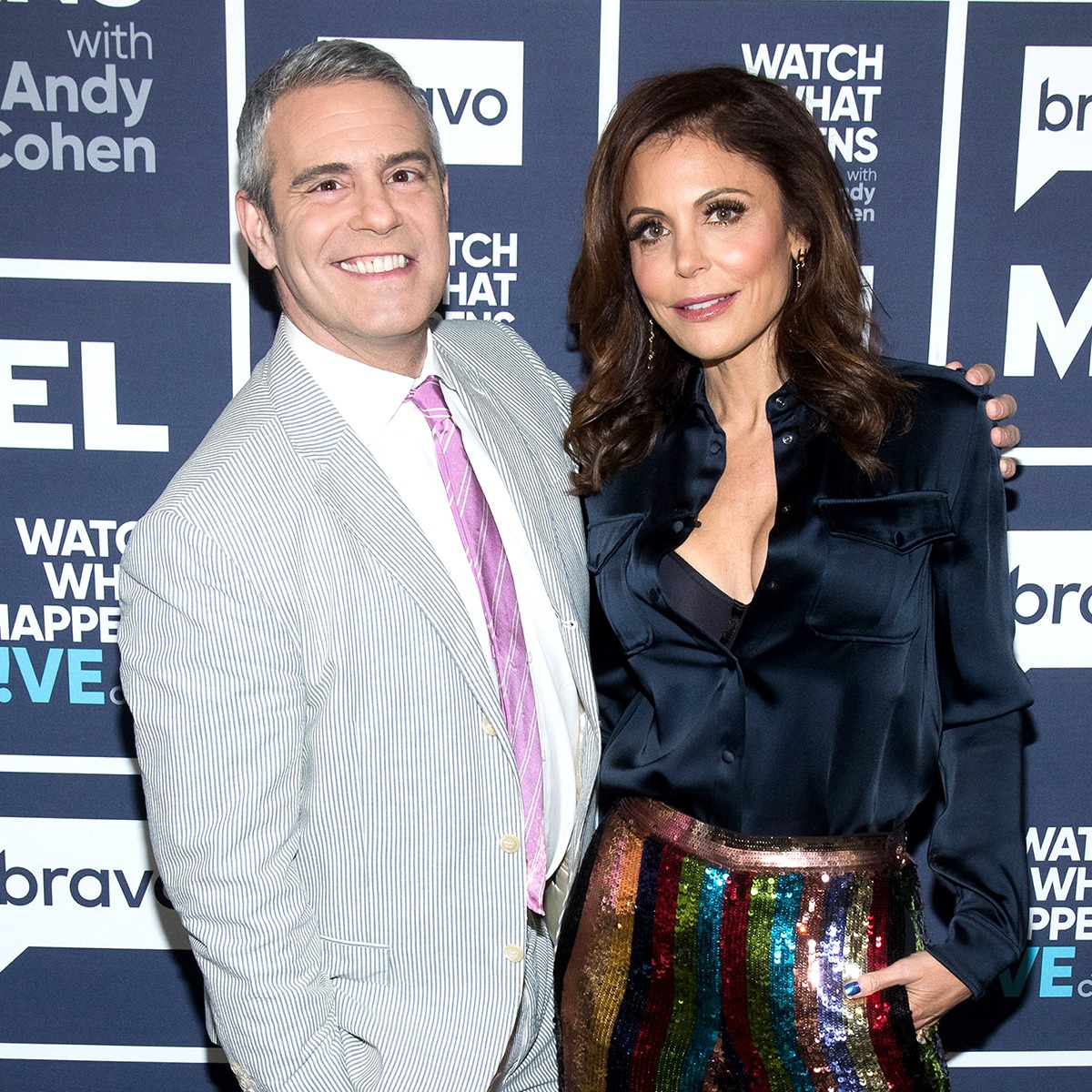 See Bethenny Frankel Andy Cohen S Tense Reunion On Wwhl E Online See Bethenny Frankel Andy Cohen S Tense Reunion On Wwhl E Online
