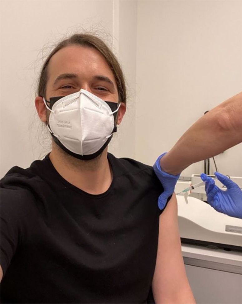 Jonathan Van Ness, COVID-19 Vaccine