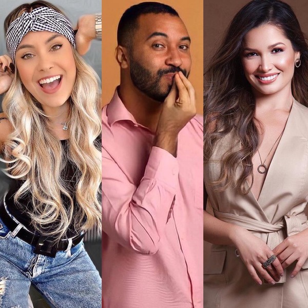 Sarah, Gilberto, Juliette, BBB21