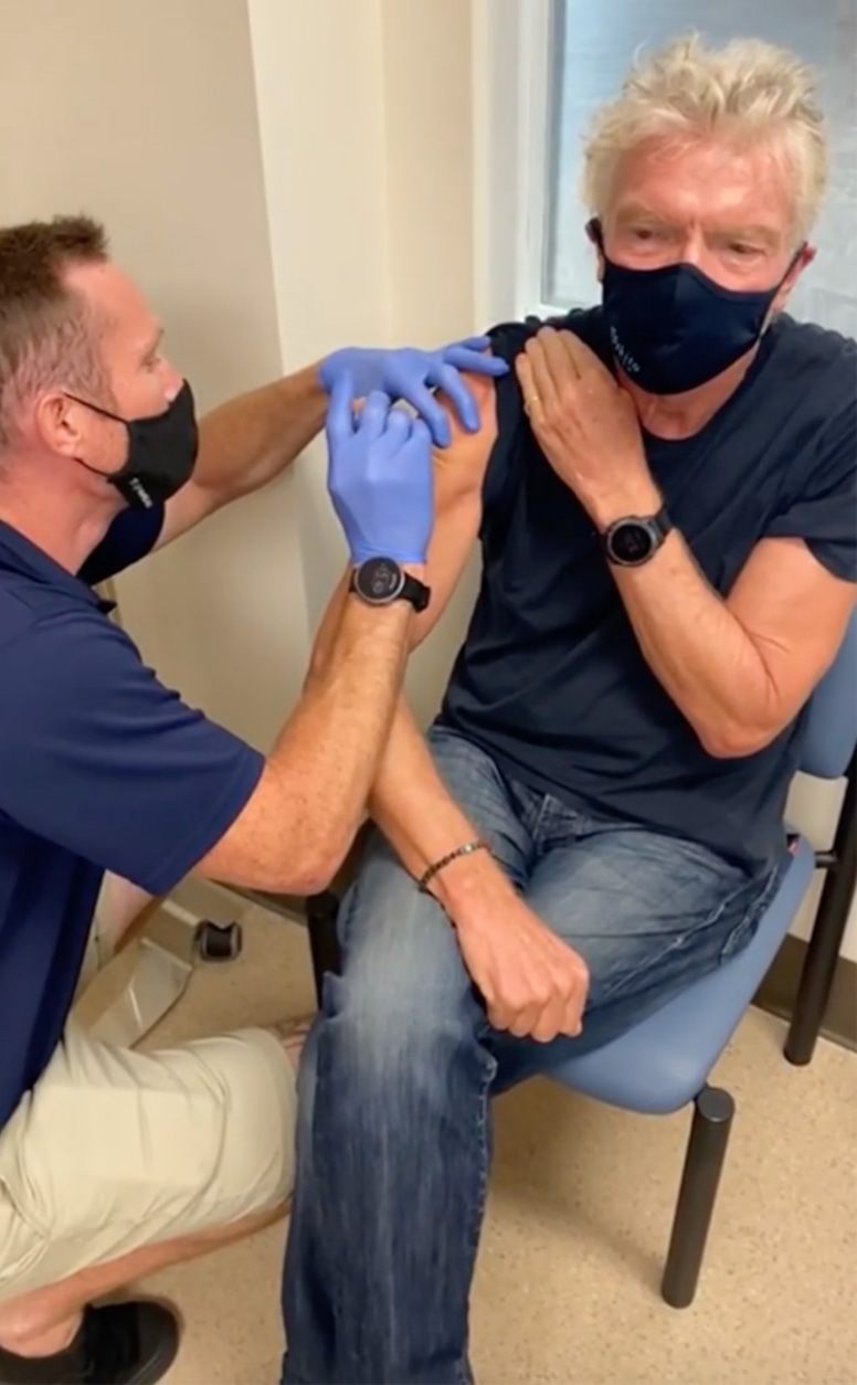 Richard Branson, Vaccine