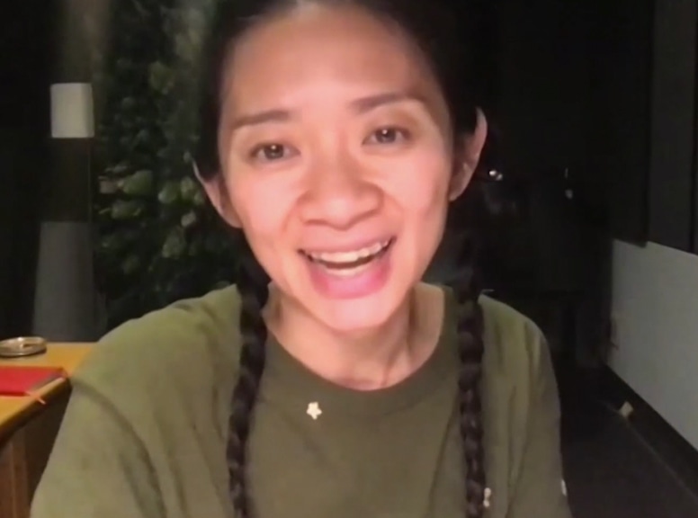 Chloé Zhao, 2021 Golden Globe Awards, Winner