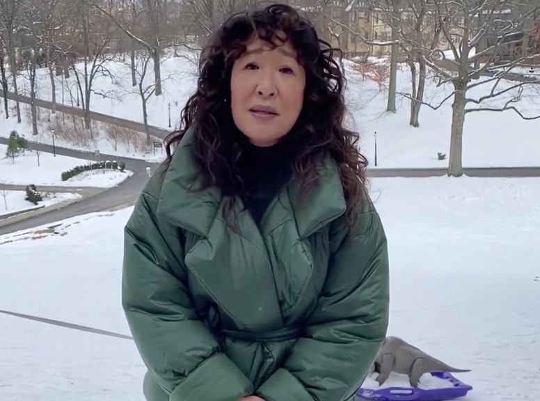 Sandra Oh, 2021 Golden Globe Awards