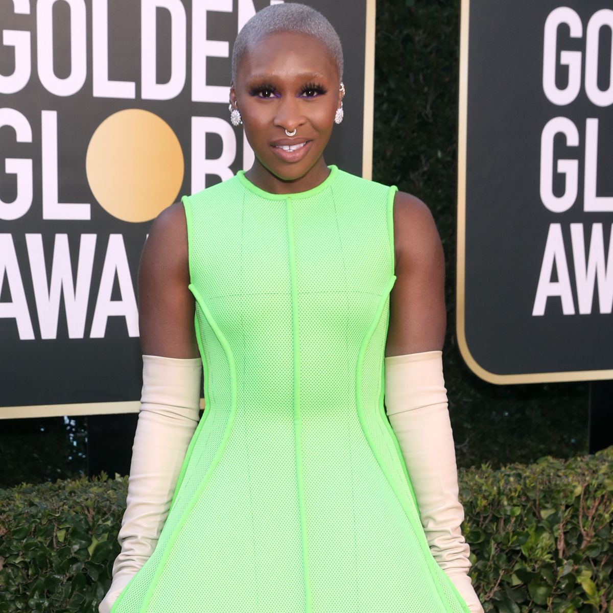 Cynthia Erivo, 2021 Golden Globe Awards, Arrivals