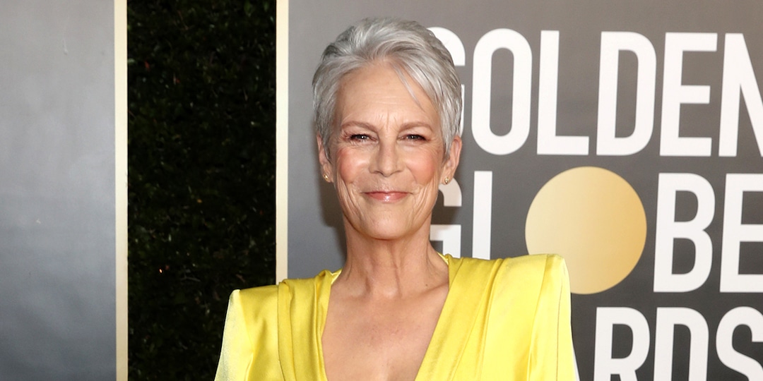 Jamie Lee Curtis Reacts to Viral 2021 Golden Globes Look Jamie Lee Curtis Reacts to Viral 2021 Golden Globes Look