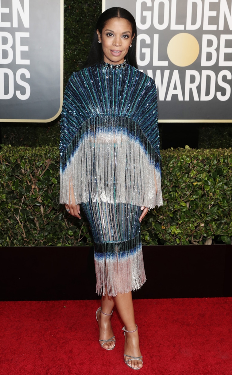 Susan Kelechi Watson , 2021 Golden Globe Awards, Arrivals, Red Carpet Fashion