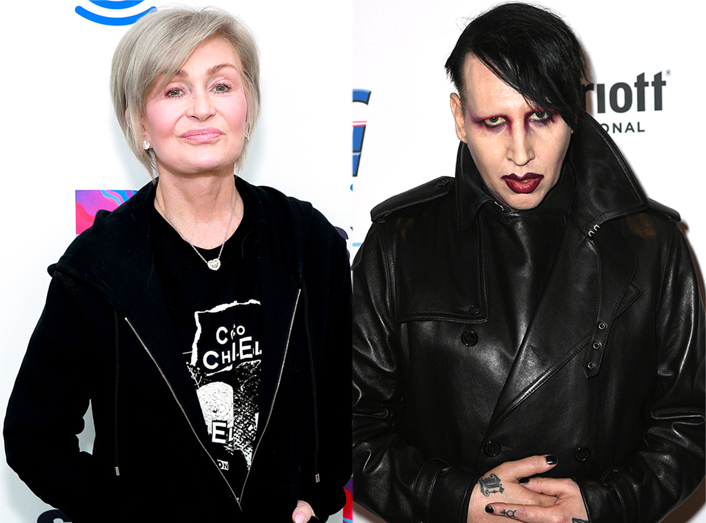 Sharon Osbourne Addresses Working Relationship With Marilyn Manson E Online Ca