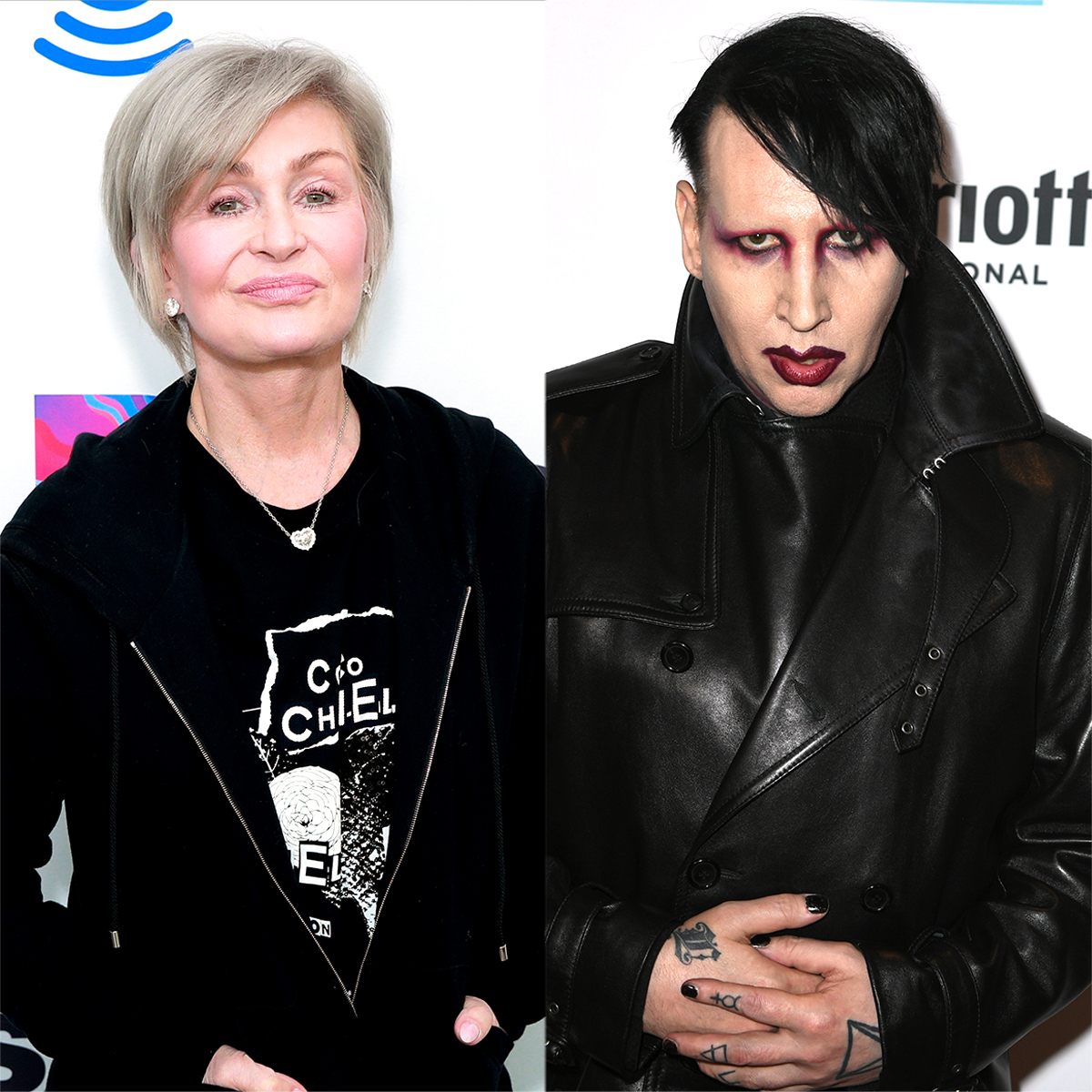 Sharon Osbourne talks about “Labor Relations” with Marilyn Manson