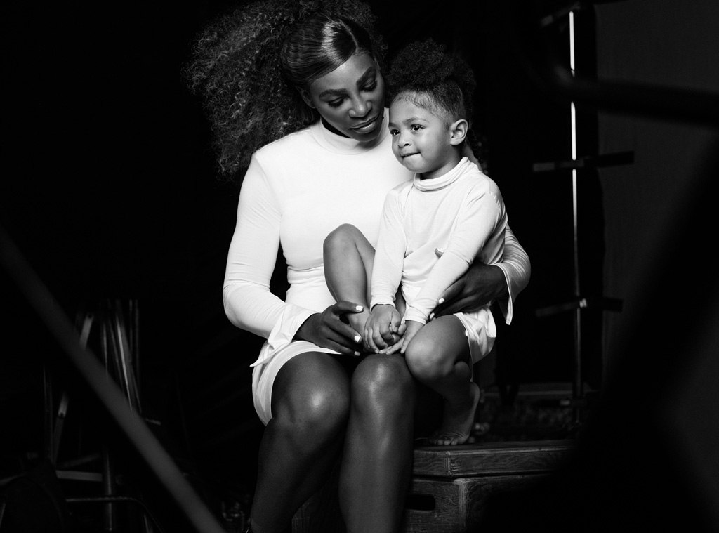 Photos La Campagne Stuart Weitzman De Serena Williams Et De Sa Fille Olympia E Online France