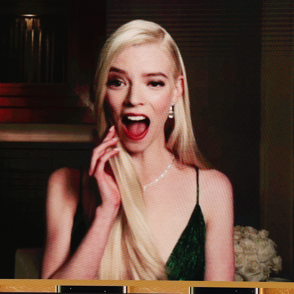 Anya Taylor Joy, The Queen's Gambit, 2021 Golden Globe Awards, Winner