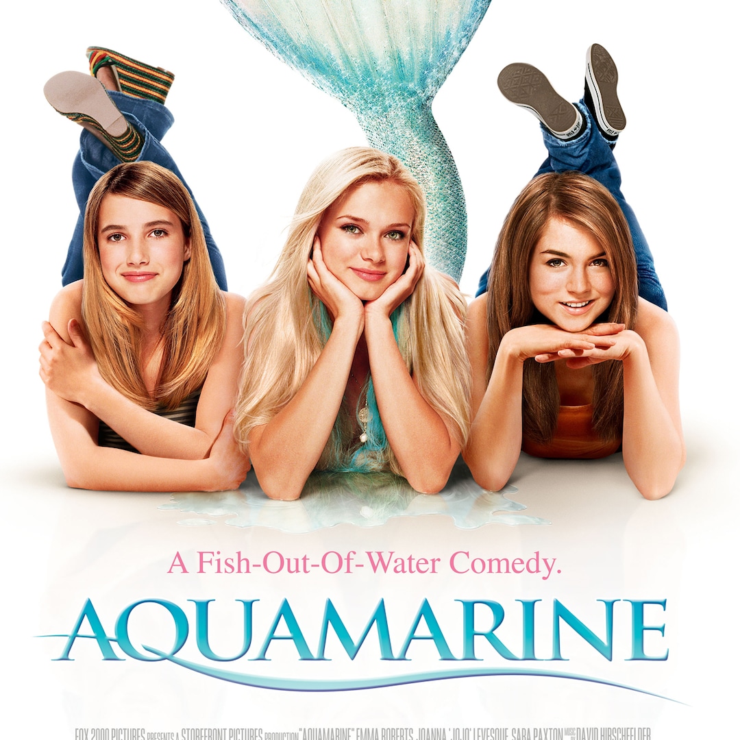 We’re Making a Splash With This Aquamarine Cast Check In