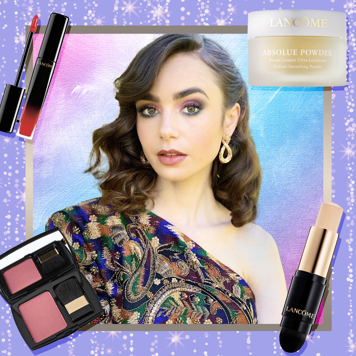 Lily collins store makeup