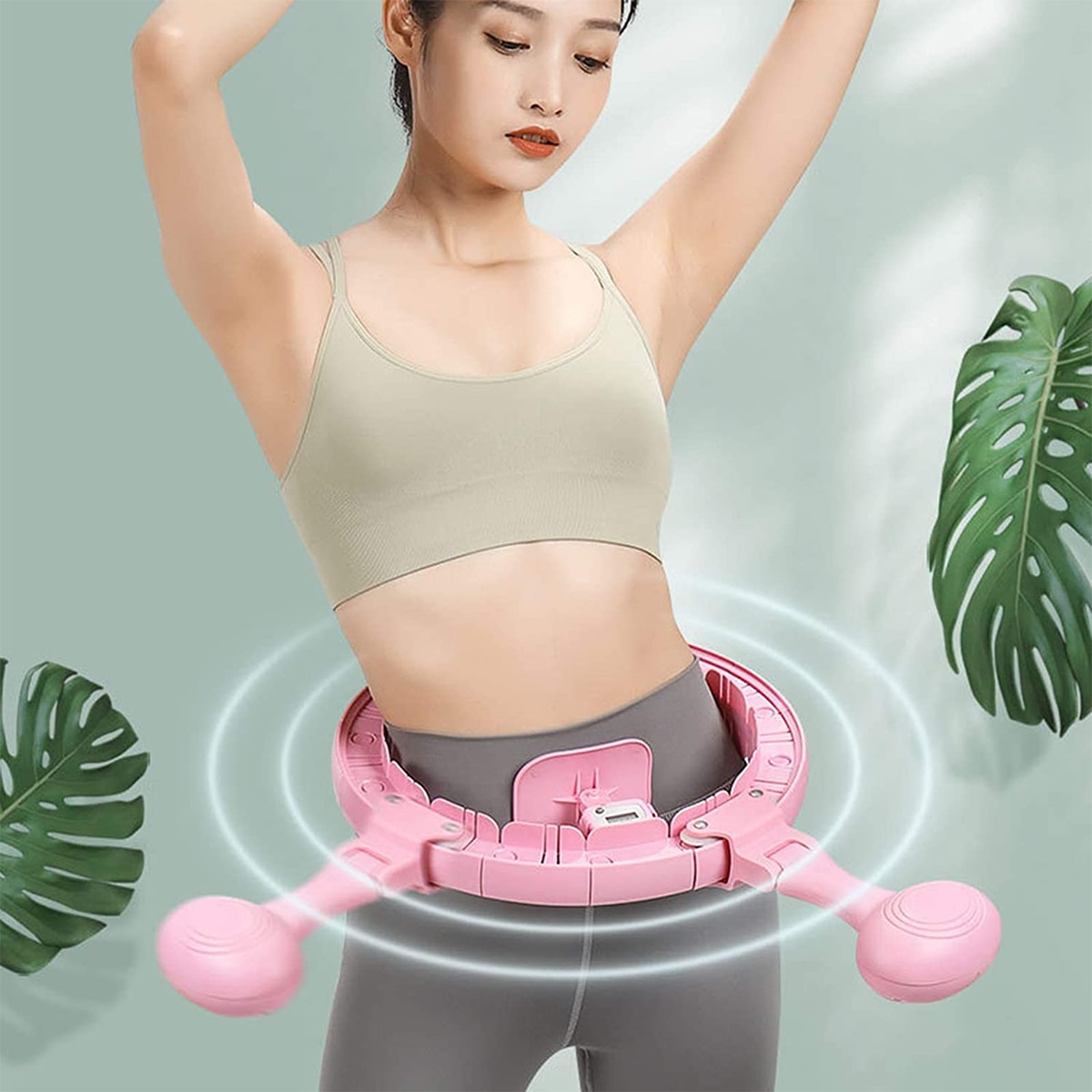 Weighted massage hula online hoop