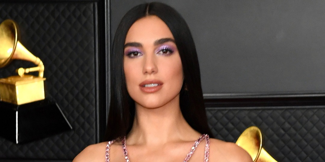 Dua Lipa S Grammys Dress Gives The Butterfly Effect New Meaning E Online Dua Lipa S Grammys Dress Gives The Butterfly Effect New Meaning E Online