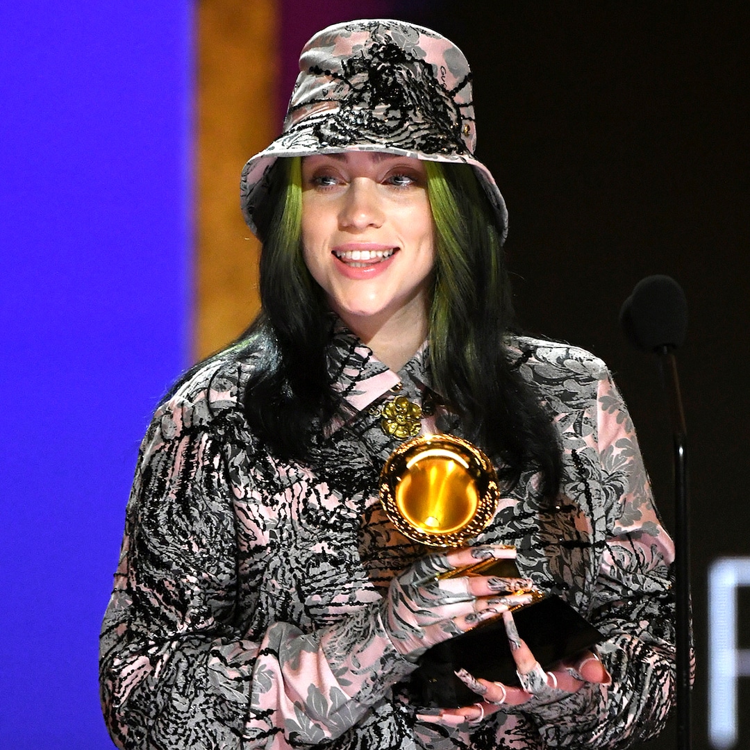 Billie Eilish Drops Jaws as Glam "Pin-Up" for British ...