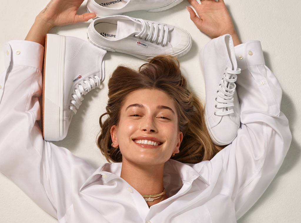 E-Comm: Shop Hailey Bieber's Superga Campaign, Hailey Bieber 