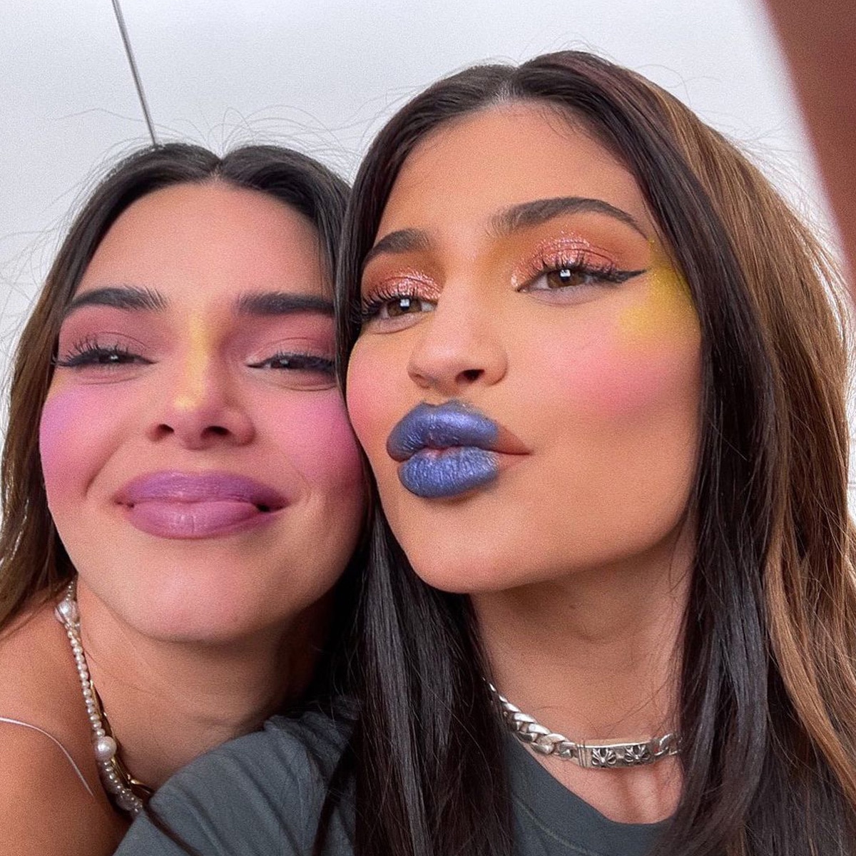 Kylie Jenner Tears Up During Her and Kendall Jenner's Makeup Video