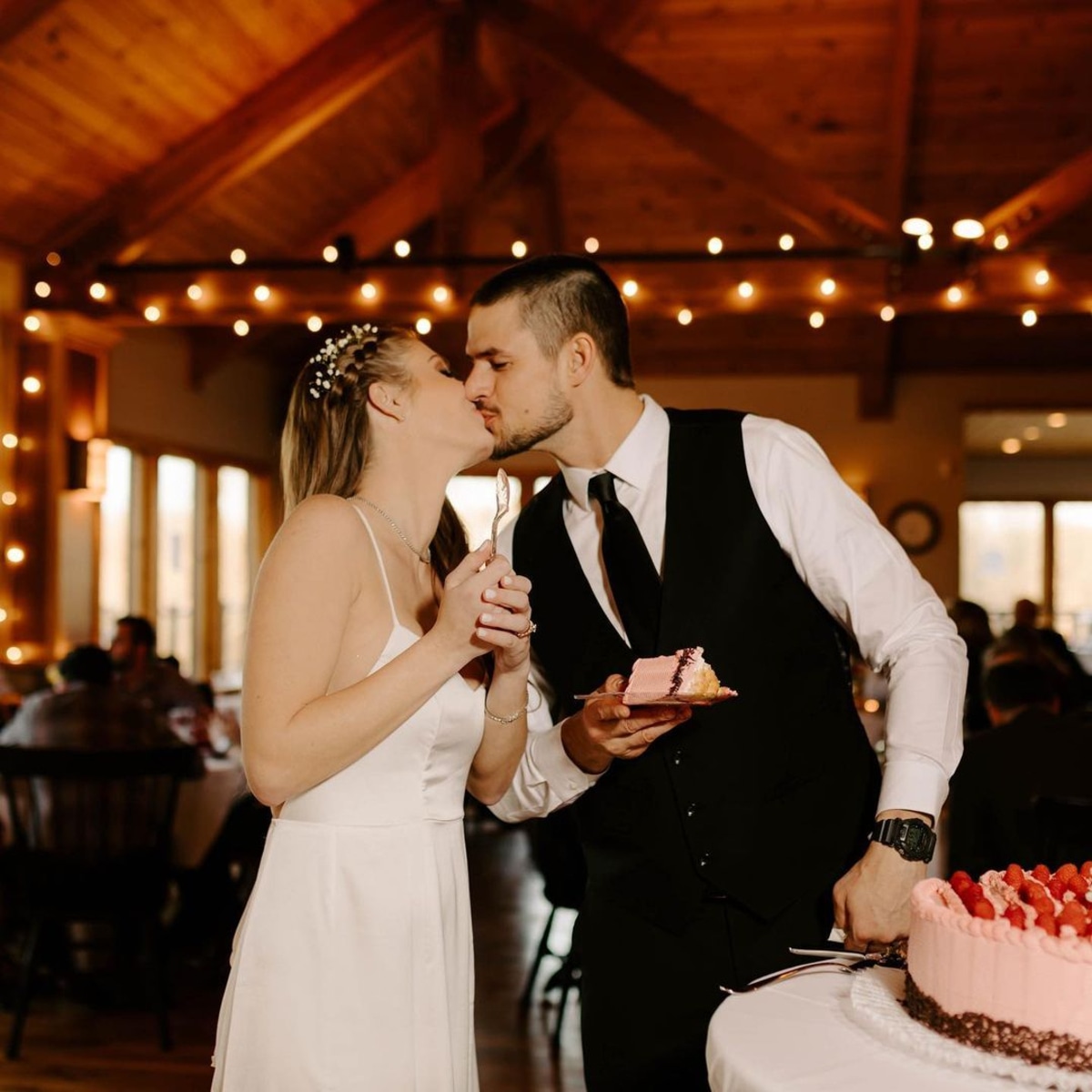 Zach Nichols, Jenna Compono, Wedding