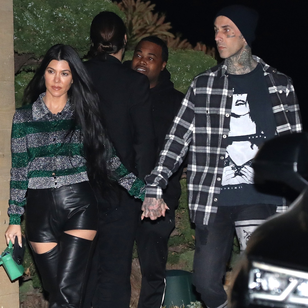 Photos from Kourtney Kardashian and Travis Barker Romance Photos from Kourtney Kardashian and Travis Barker Romance