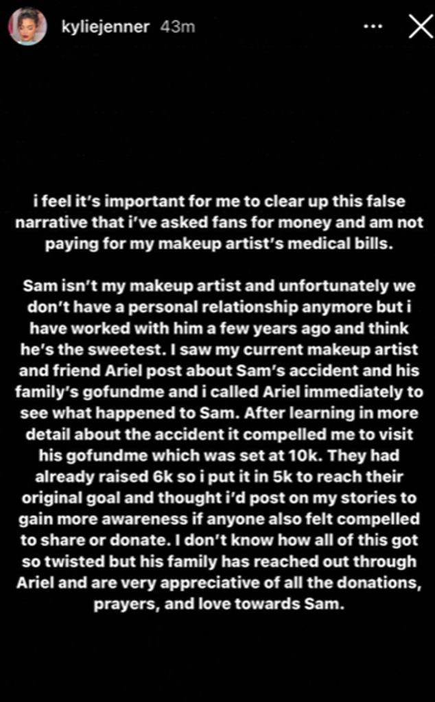 Kylie Jenner Addresses False Narrative Over Makeup Artist Scandal E Online Kylie Jenner Addresses False Narrative Over Makeup Artist Scandal E Online