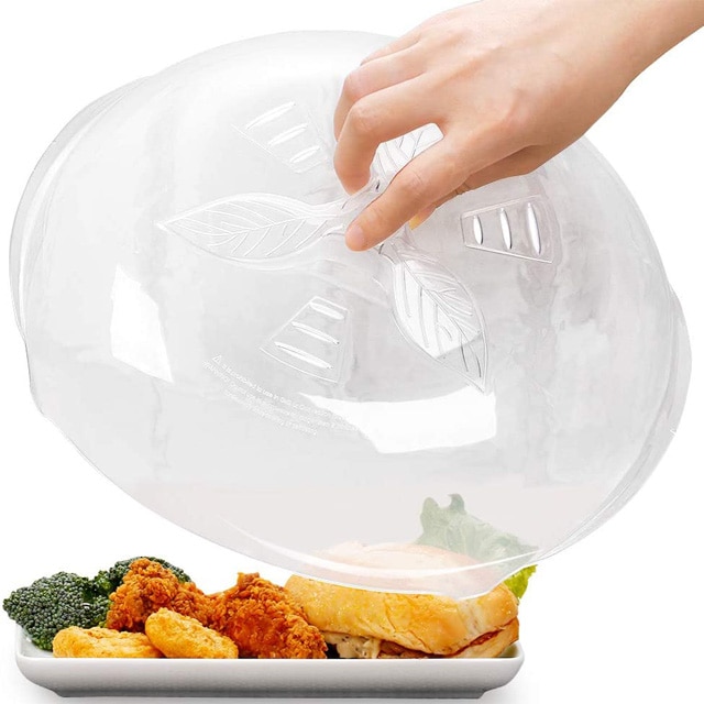 Tovolo Vented Collapsible Medium Microwave Cover (Charcoal) - Splatter  Guard