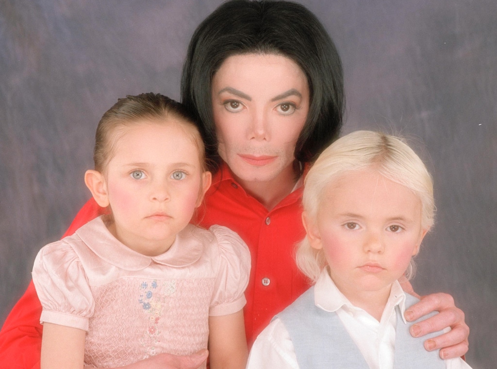 Michael Jackson with his children, Prince, Paris, the primary beneficiaries of his meticulously managed estate.