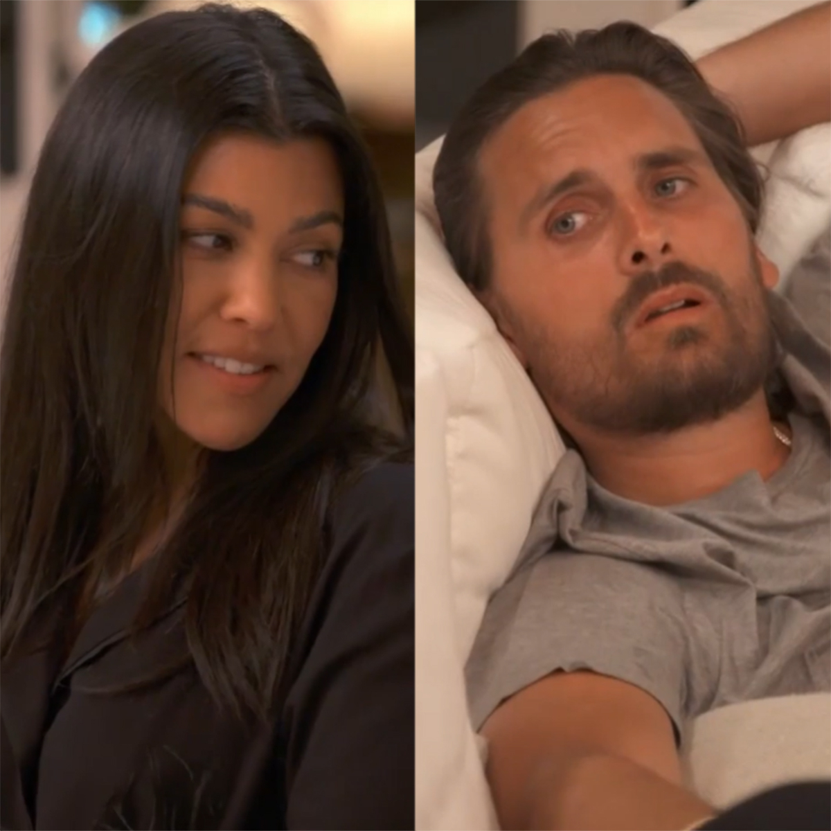 Kourtney Kardashian And Scott Disick Spend A Night Alone On Kuwtk E Online 