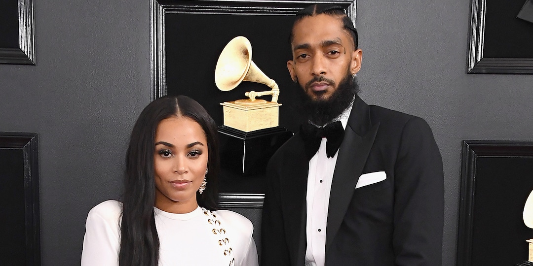 Watch Lauren London Honor Late Nipsey Hussle at Hollywood Walk of Fame Ceremony - E! Online.jpg