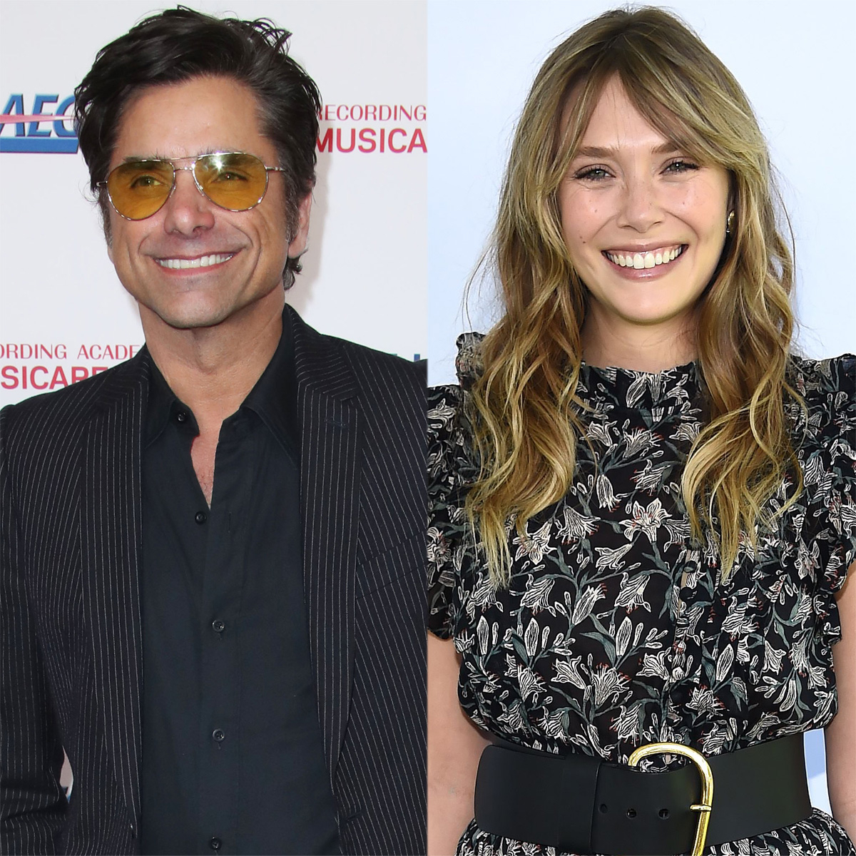 John Stamos shares an invisible photo of Full House with Elizabeth Olsen