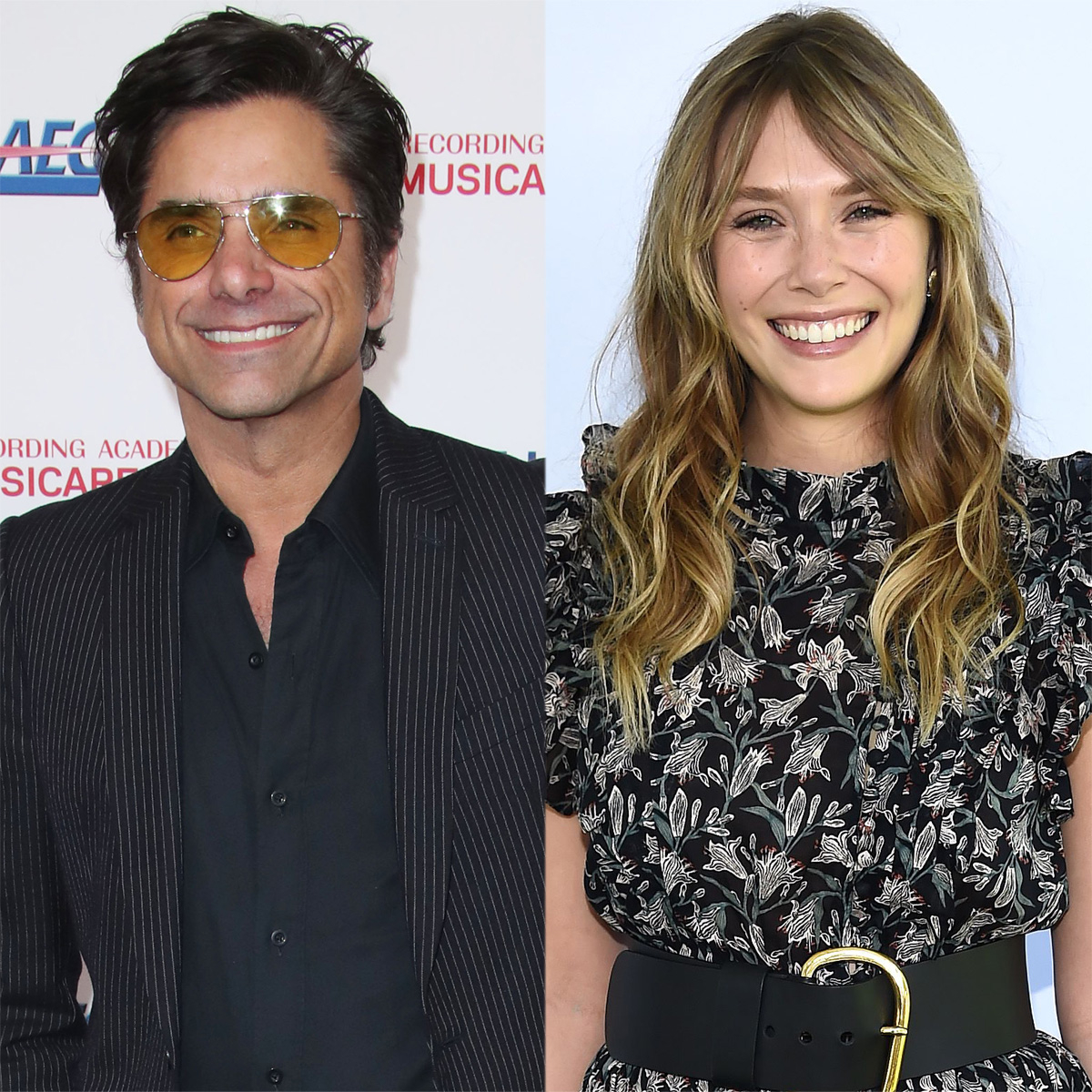 John Stamos Shares Unseen Full House Photo With Elizabeth Olsen E Online