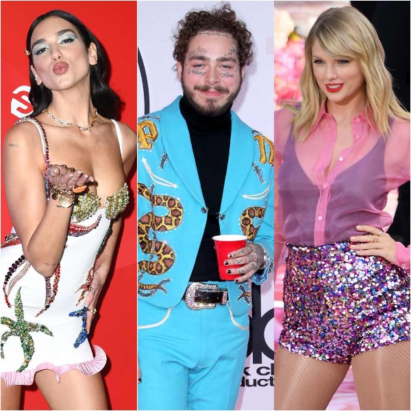 Dua Lipa, Post Malone, Taylor Swift, Album do ano, Grammy
