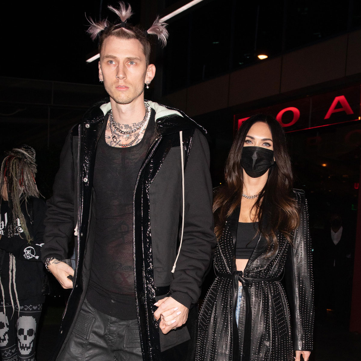 Megan Fox and Machine Gun Kelly double date with Avril Lavigne and Mod Sun
