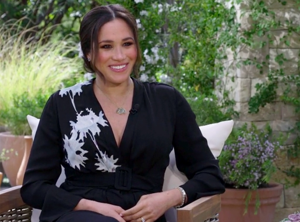 E-Comm: Meghan Markle's Oprah Interview Look