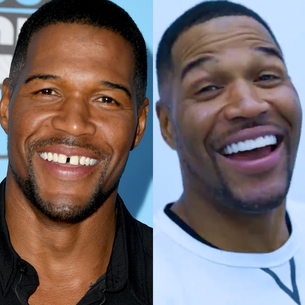 Micheal strahan deals new look