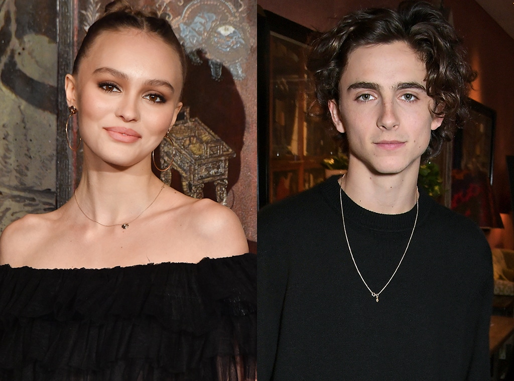 Why Lily-Rose Depp Won't Be Talking About Timothée Chalamet Rumors - E!  Online