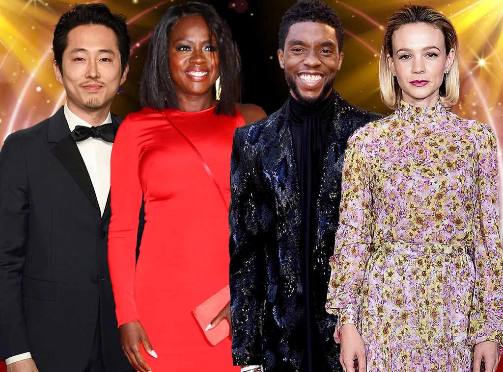2021 Oscars, Viola Davis, Carey Mulligan, Chadwick Boseman, Steven Yeun